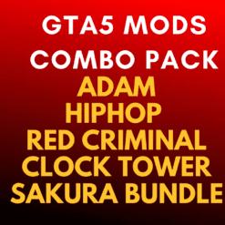 GTA 5 Mods Free Fire Combo Pack 5 items included