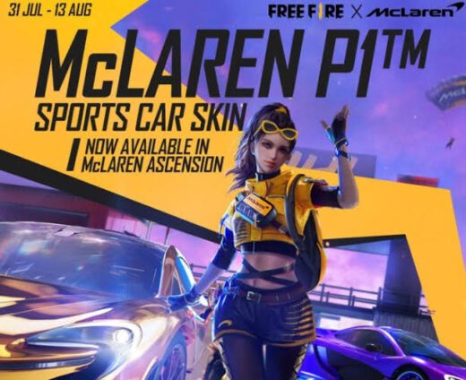 GTA 5 Mods Free Fire McLaren Female