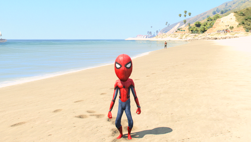 GTA 5 Mods Spiderman Kid