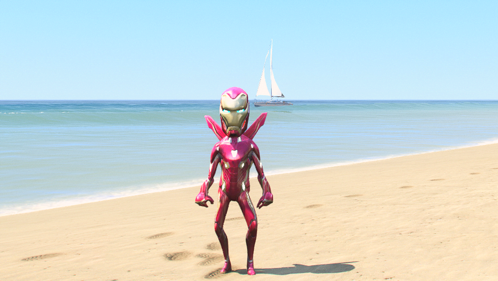 GTA 5 Mods Ironman Kid