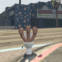GTA 5 Mods Skibidi Toilet 3 Head