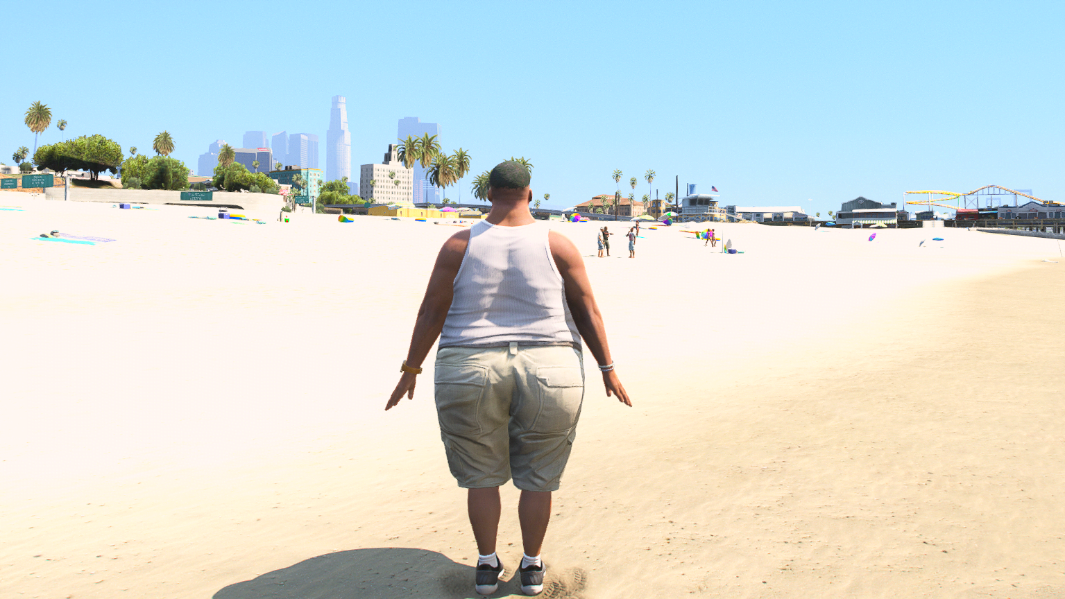 GTA 5 Mods Fat Franklin Addon Ped