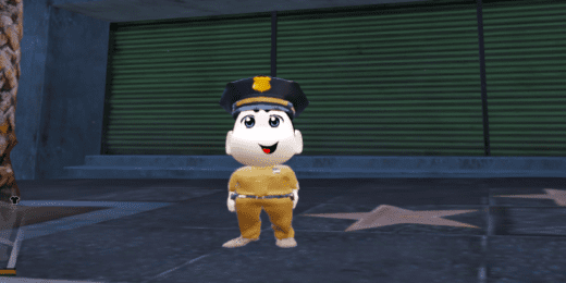 GTA 5 Mods Police Shinchan Addon Ped