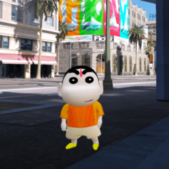 GTA 5 Mods Don Shinchan Addon Ped