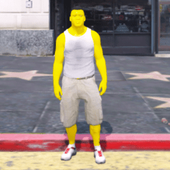 GTA 5 Mods Golden Franklin Addon Ped