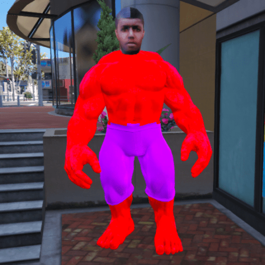 GTA 5 Mods Tipson Hulk Addon Ped