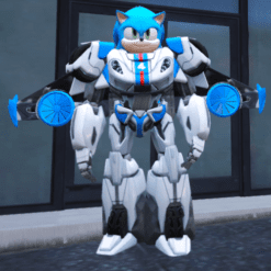 GTA 5 Mods Transformers Sonic Level 4 Addon Ped