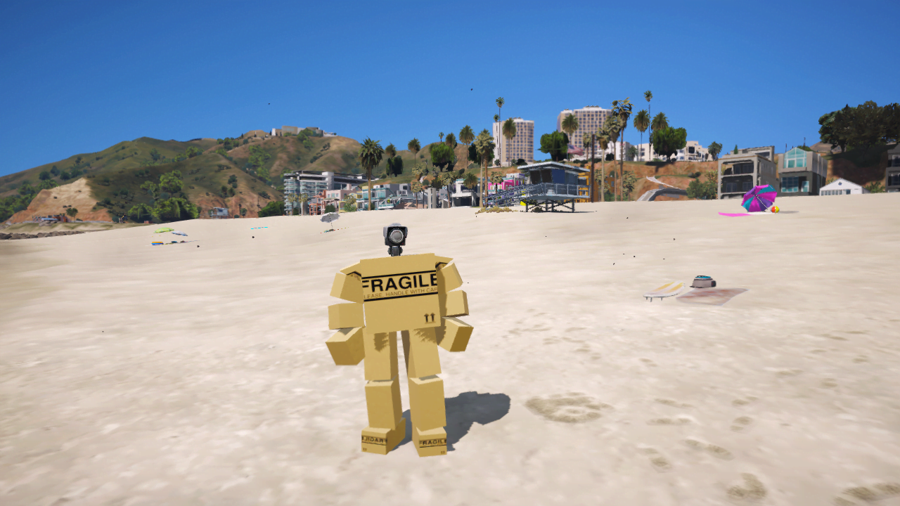 GTA 5 Mods Box Cameraman Addon Ped