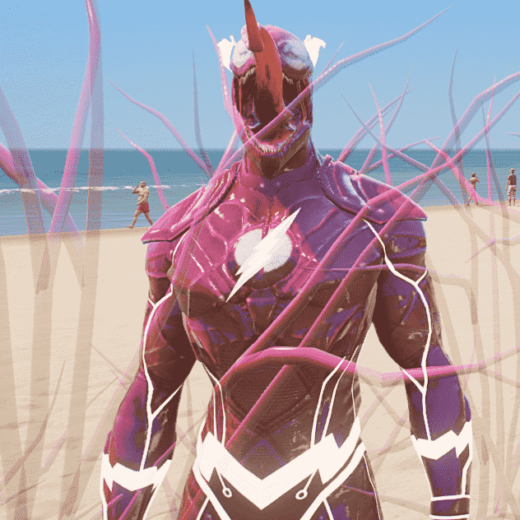 GTA 5 Mods Aura Venom Flash Addon Ped