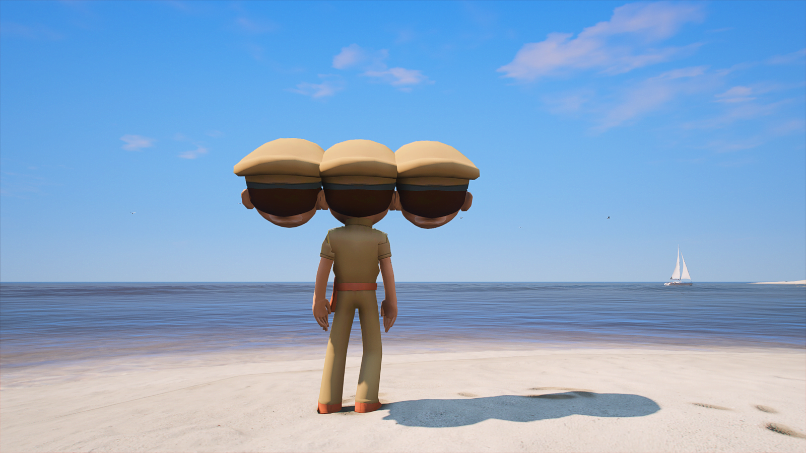GTA 5 Mods Little Singham 3 Head Addon Ped
