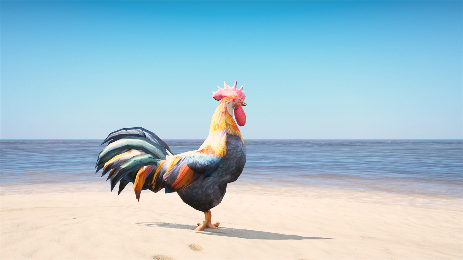 GTA 5 Mods Rooster Addon Ped