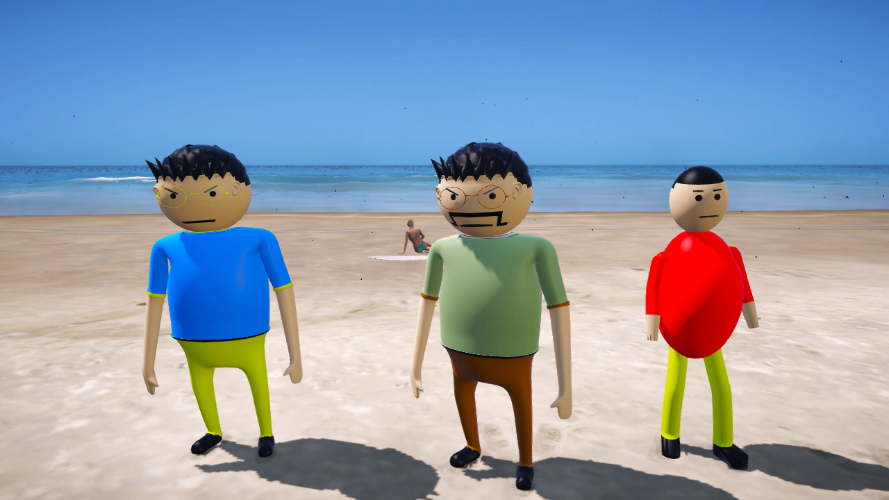 GTA 5 Mods Gulli Bulli Shown Addon Ped