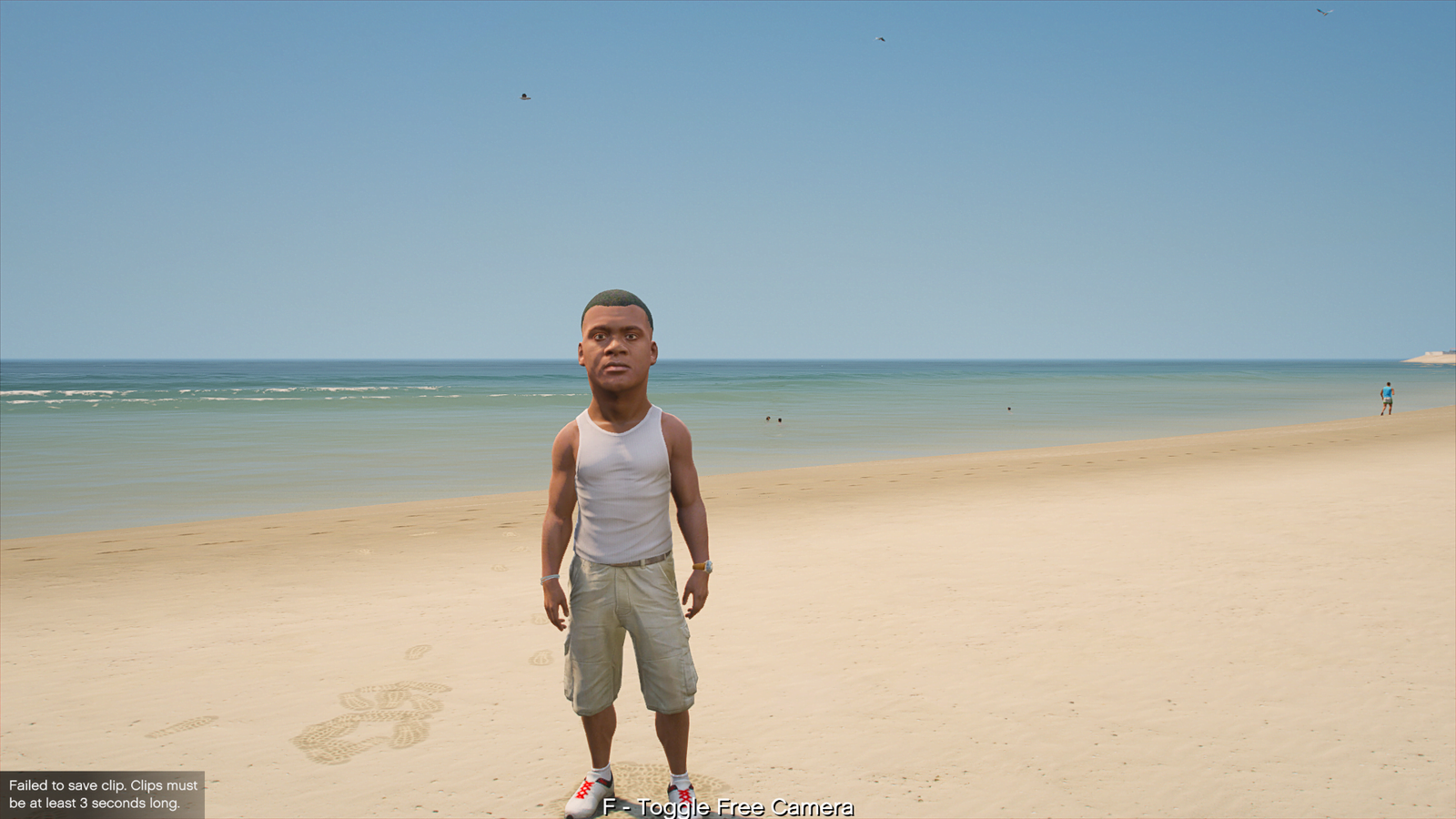 GTA 5 Mods Franklin Big Head Addon Ped (V1)
