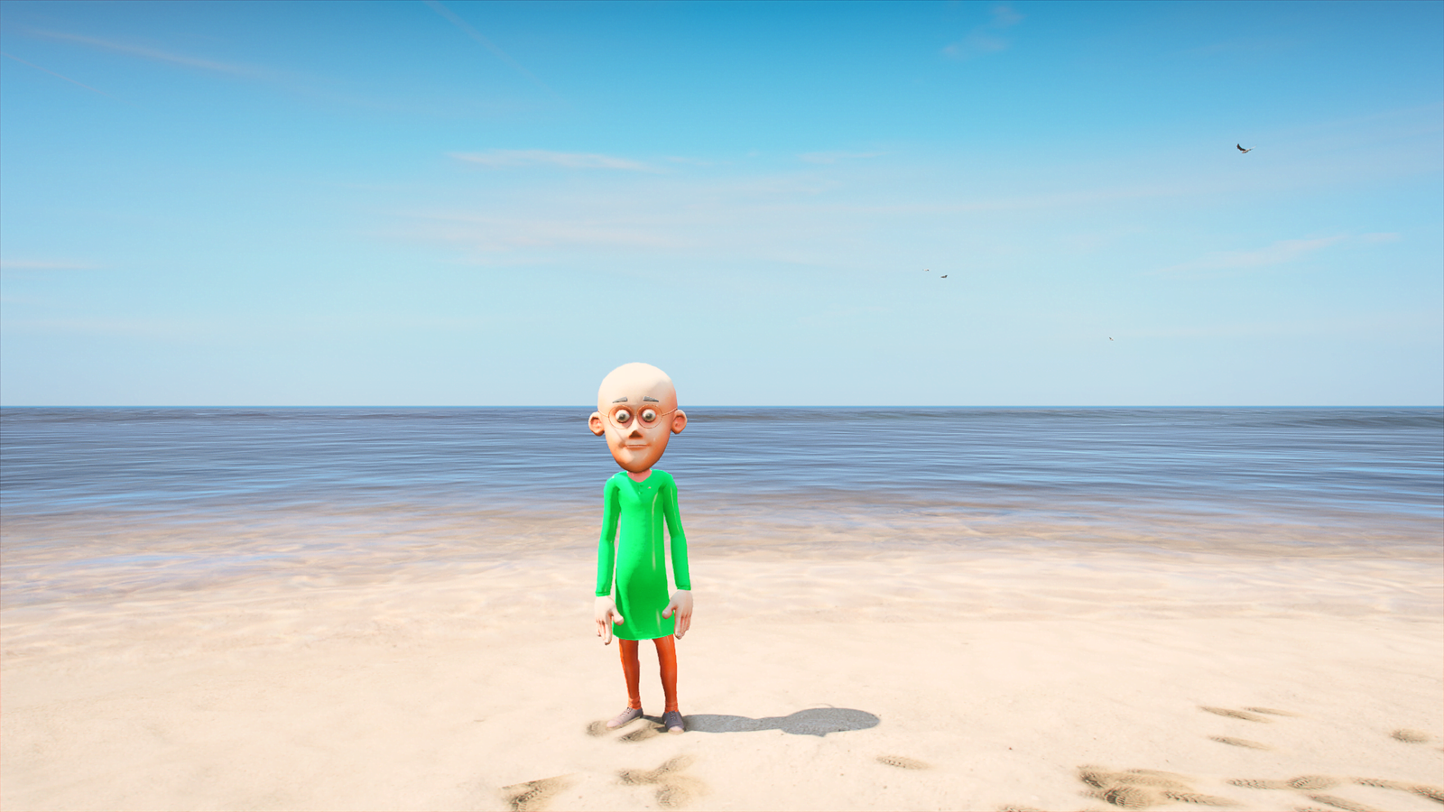 GTA 5 Mods Patlu in MOTU PATLU Addon Ped