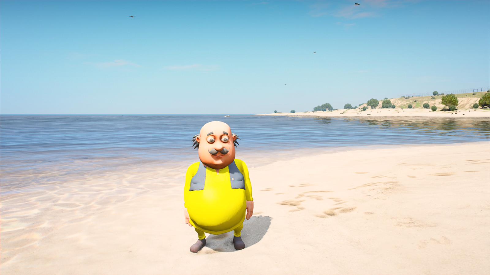 GTA 5 Mods Motu in MOTU PATLU Addon Ped