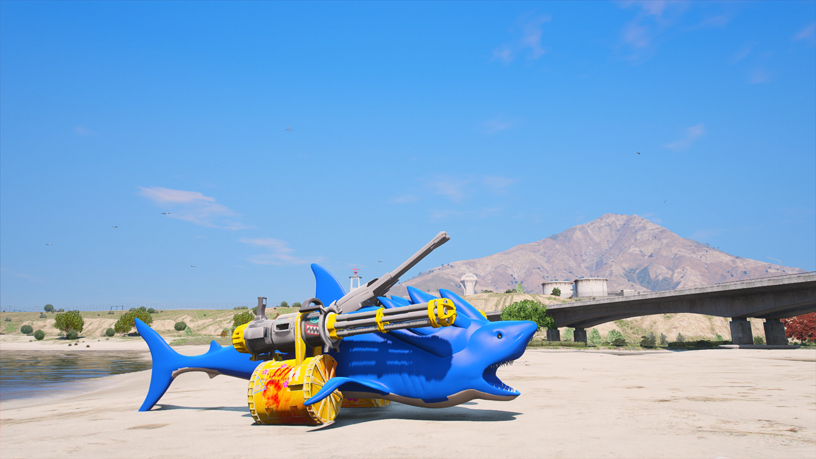 GTA 5 Mods Shark Sonic Addon Ped