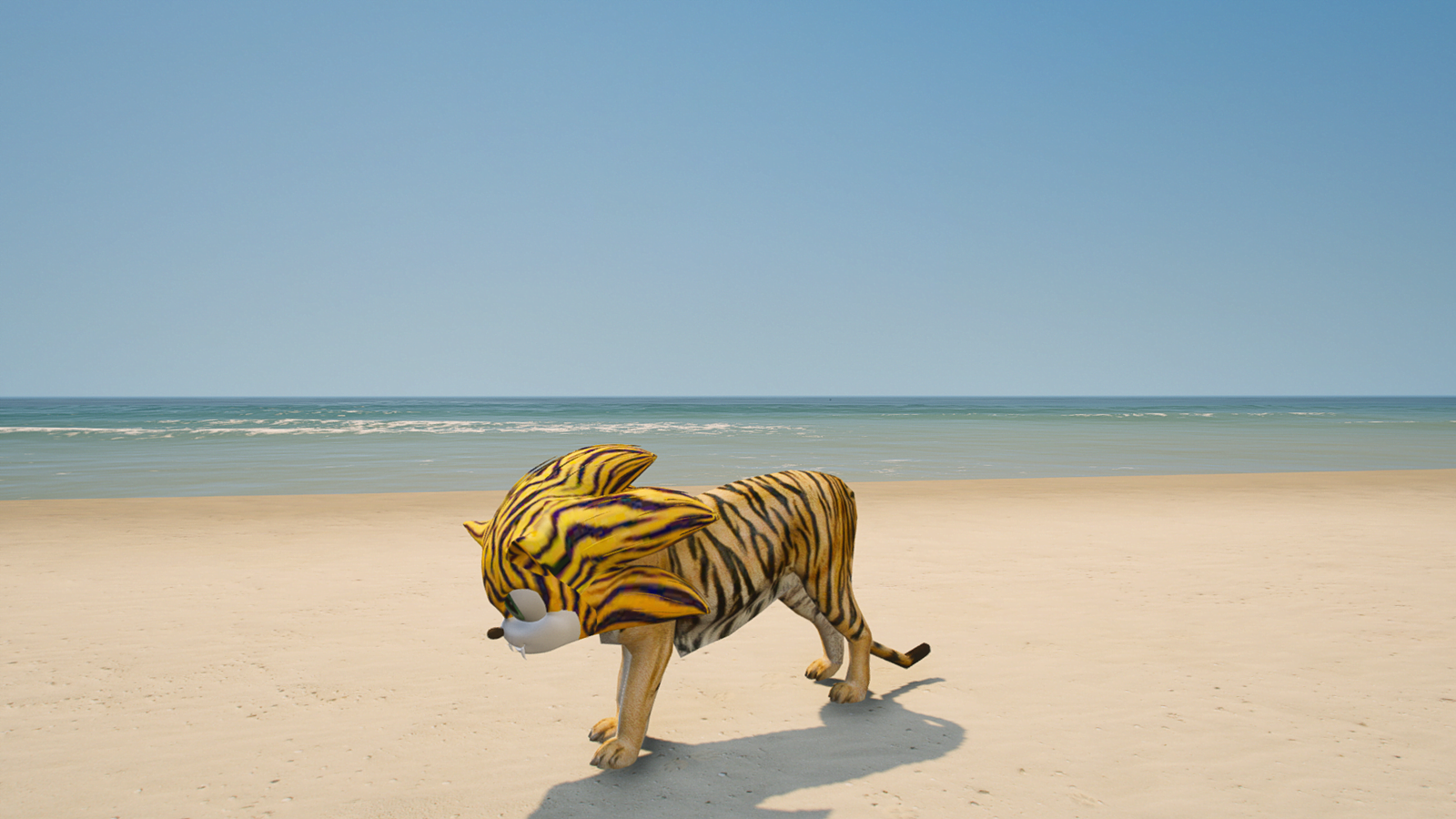 GTA 5 Mods Tiger Sonic Addon Ped