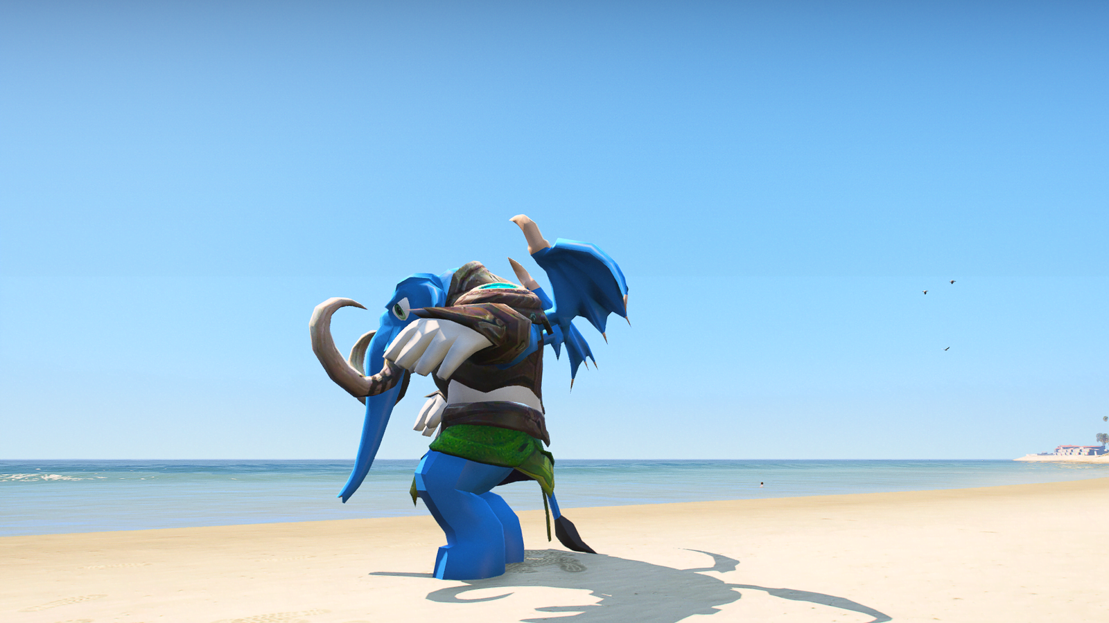 GTA 5 Mods Sonic the Elephant Addon Ped