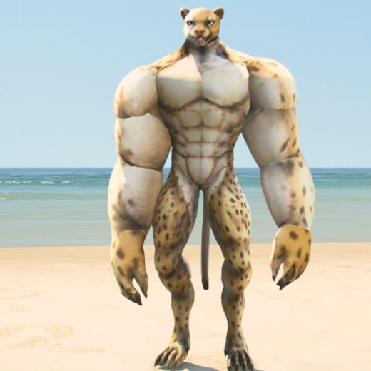 GTA 5 Mods Cheetah Man Addon Ped