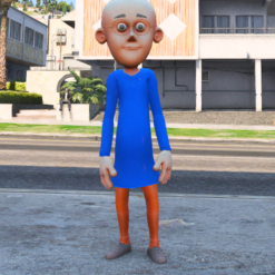 GTA 5 Mods Patlu in MOTU PATLU Addon Ped