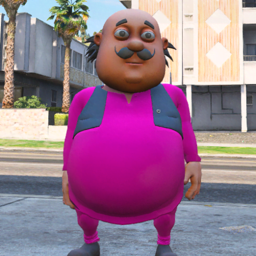 GTA 5 Mods Motu in MOTU PATLU Addon Ped