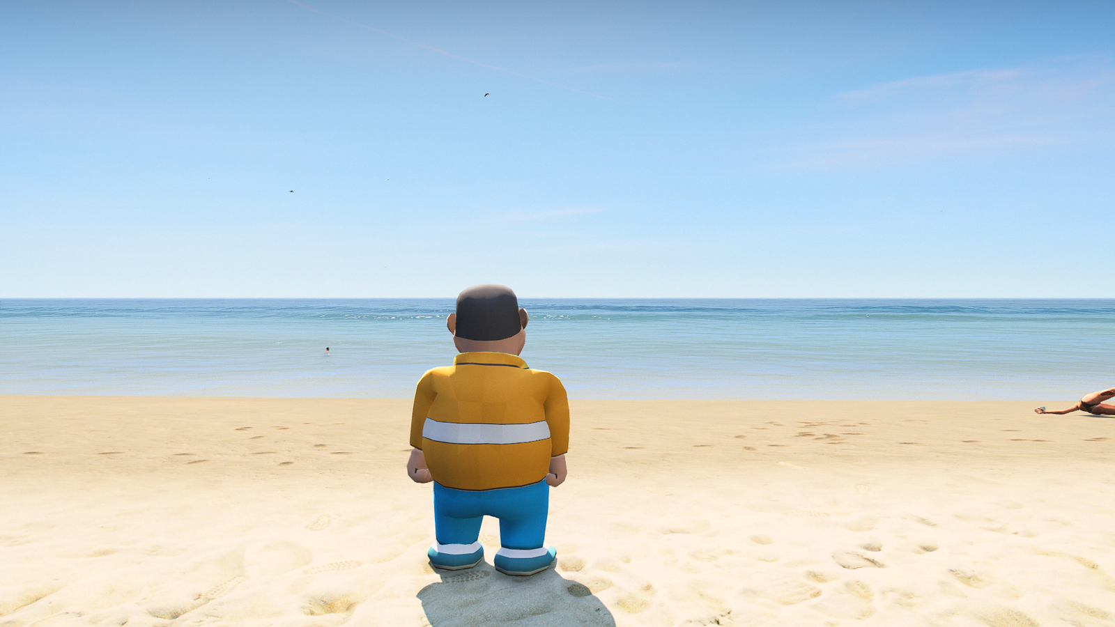 GTA 5 Mods Takeshi Goda Gian Addon PED