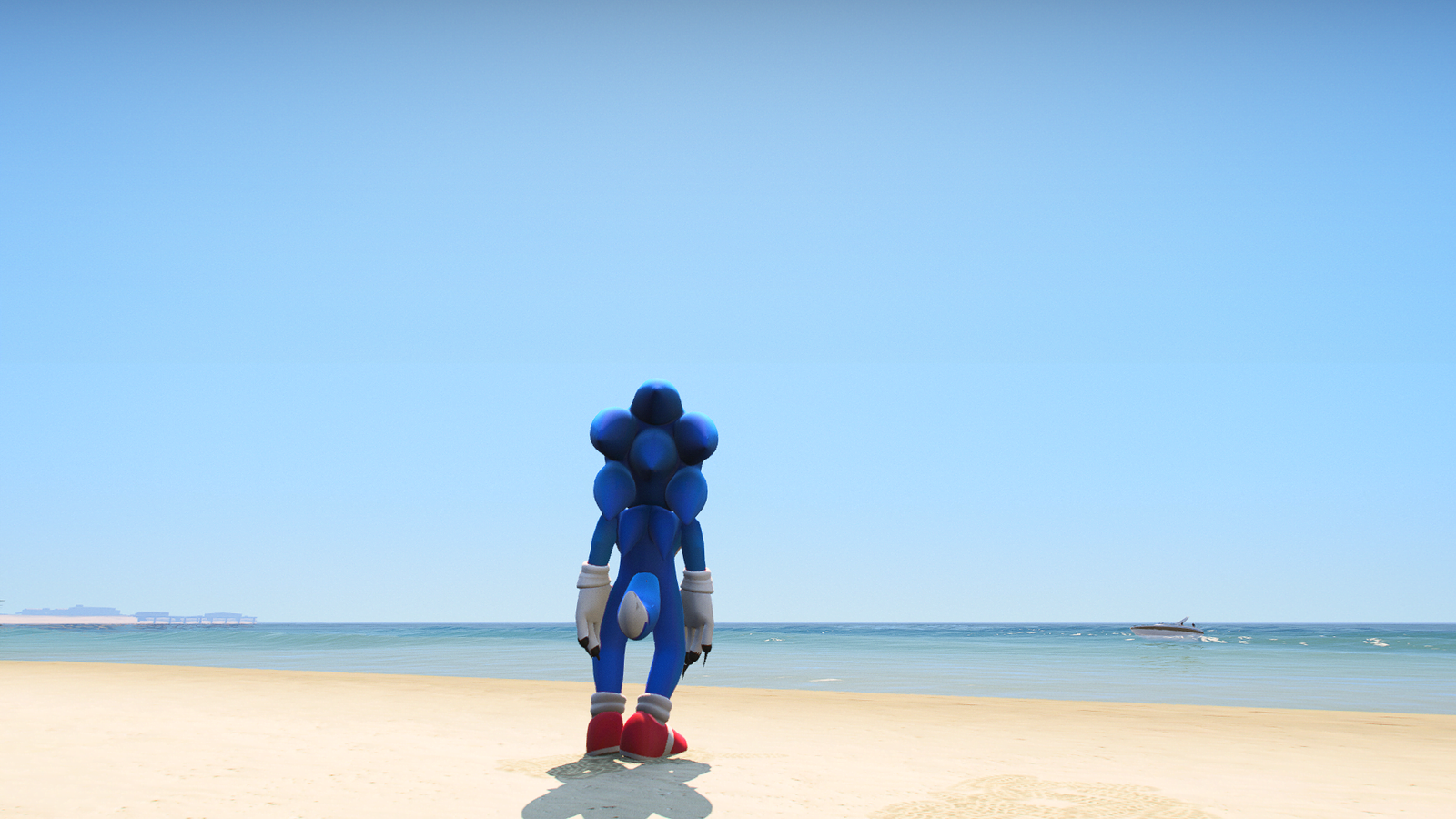 GTA 5 Mods WEREWOLF SONIC Addon Ped