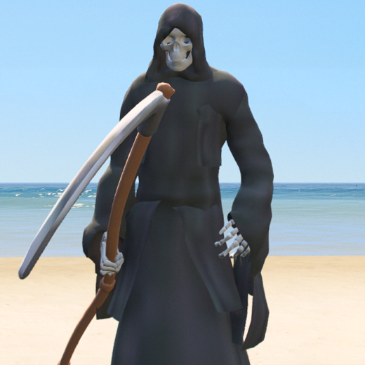 GTA 5 Mods Grim Reaper Addon Ped