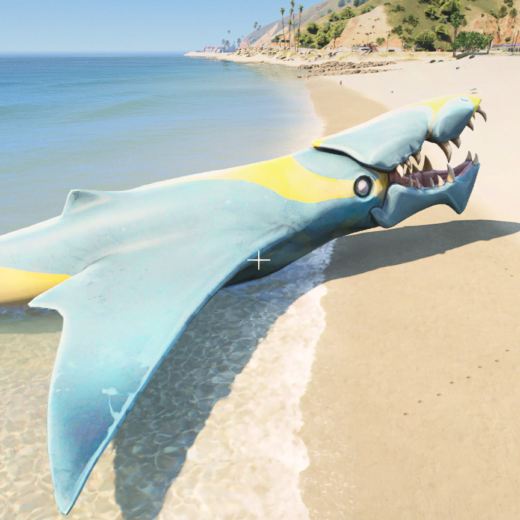 GTA 5 Mods Monster Shark Addon Ped