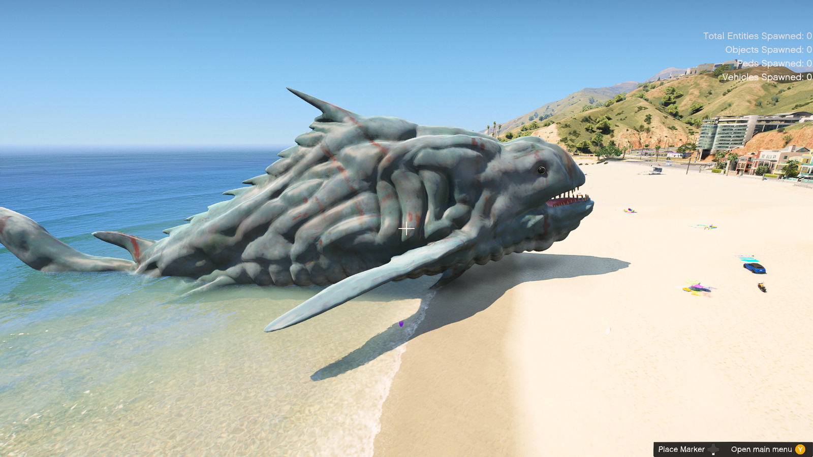 GTA 5 Mods Monster Shark Addon Ped