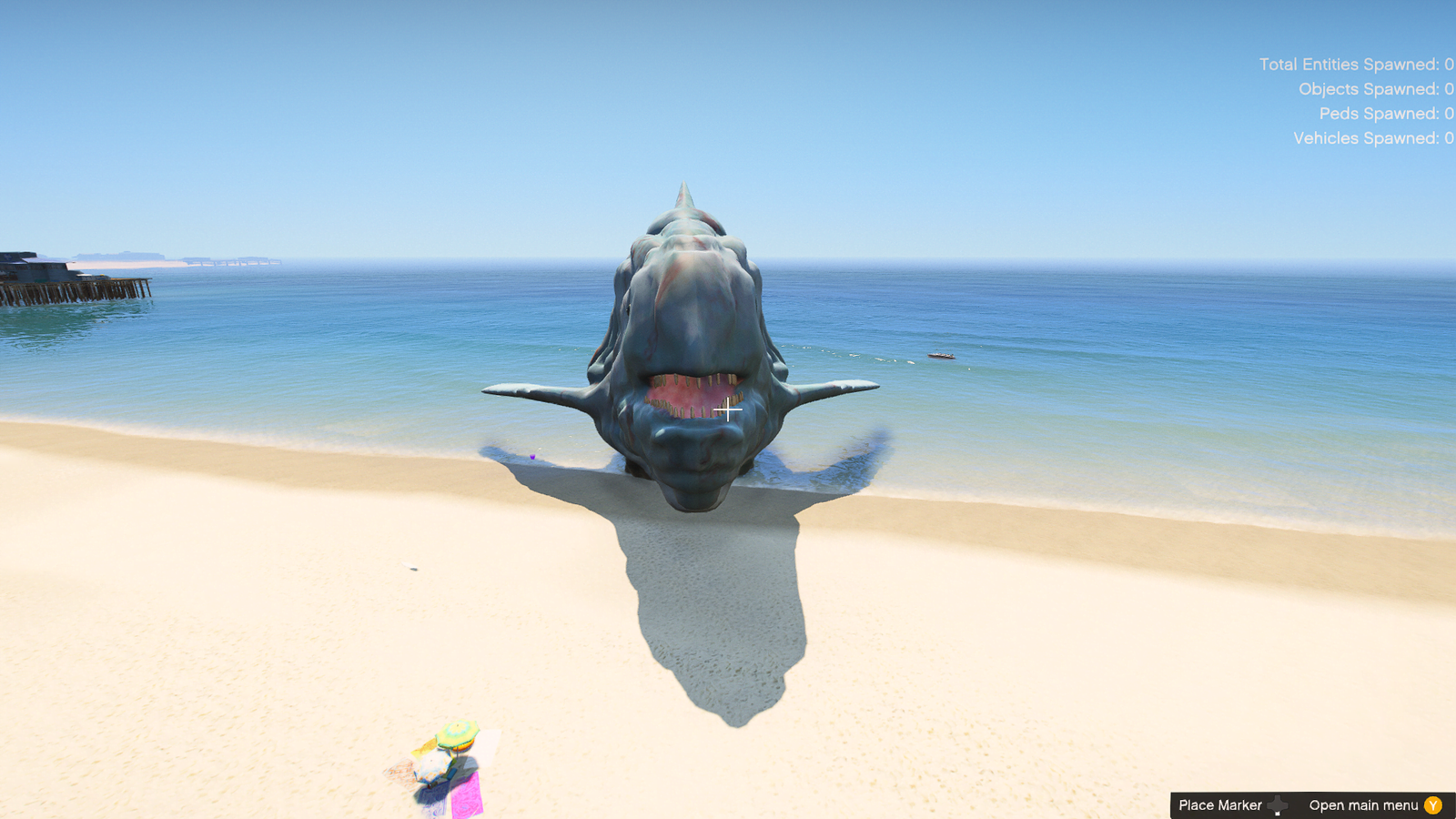 GTA 5 Mods Monster Shark Addon Ped