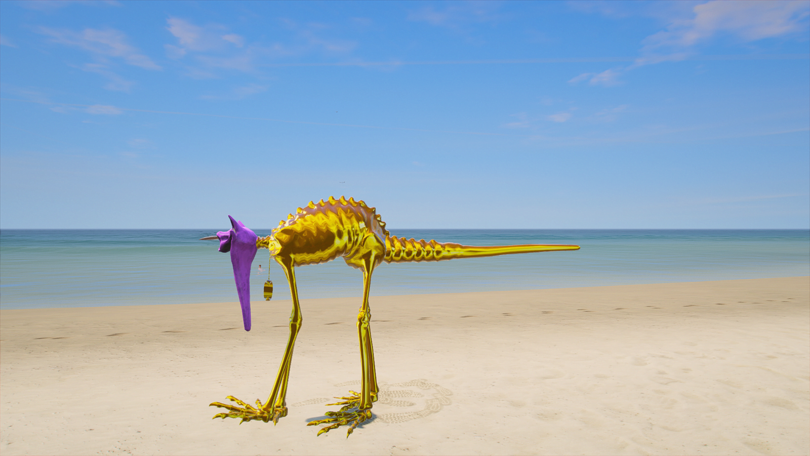 GTA 5 Mods Gold Monster CatNap Addon Ped