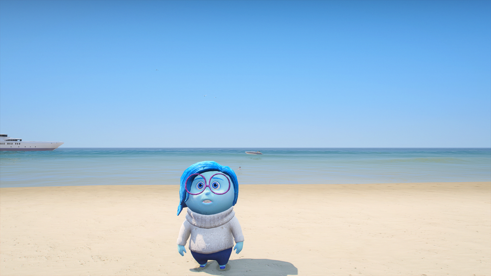 GTA 5 Mods Sadness Addon Ped