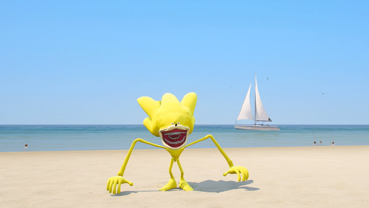 GTA 5 Mods SHIN SONIC Super Sonic Tapes Addon Ped