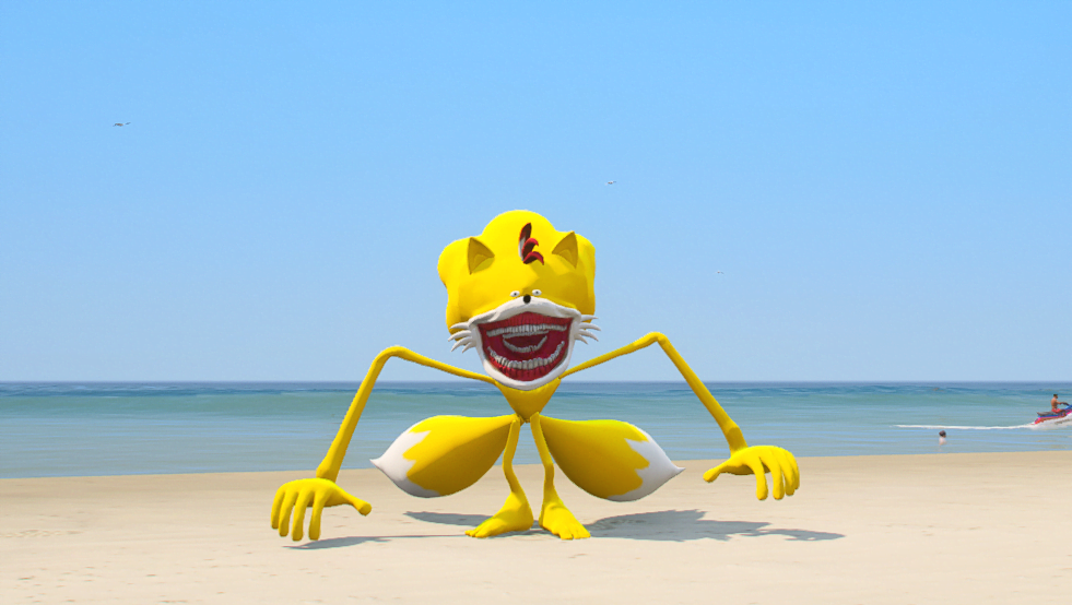 GTA 5 Mods SHIN SONIC Miles Tapes Addon Ped