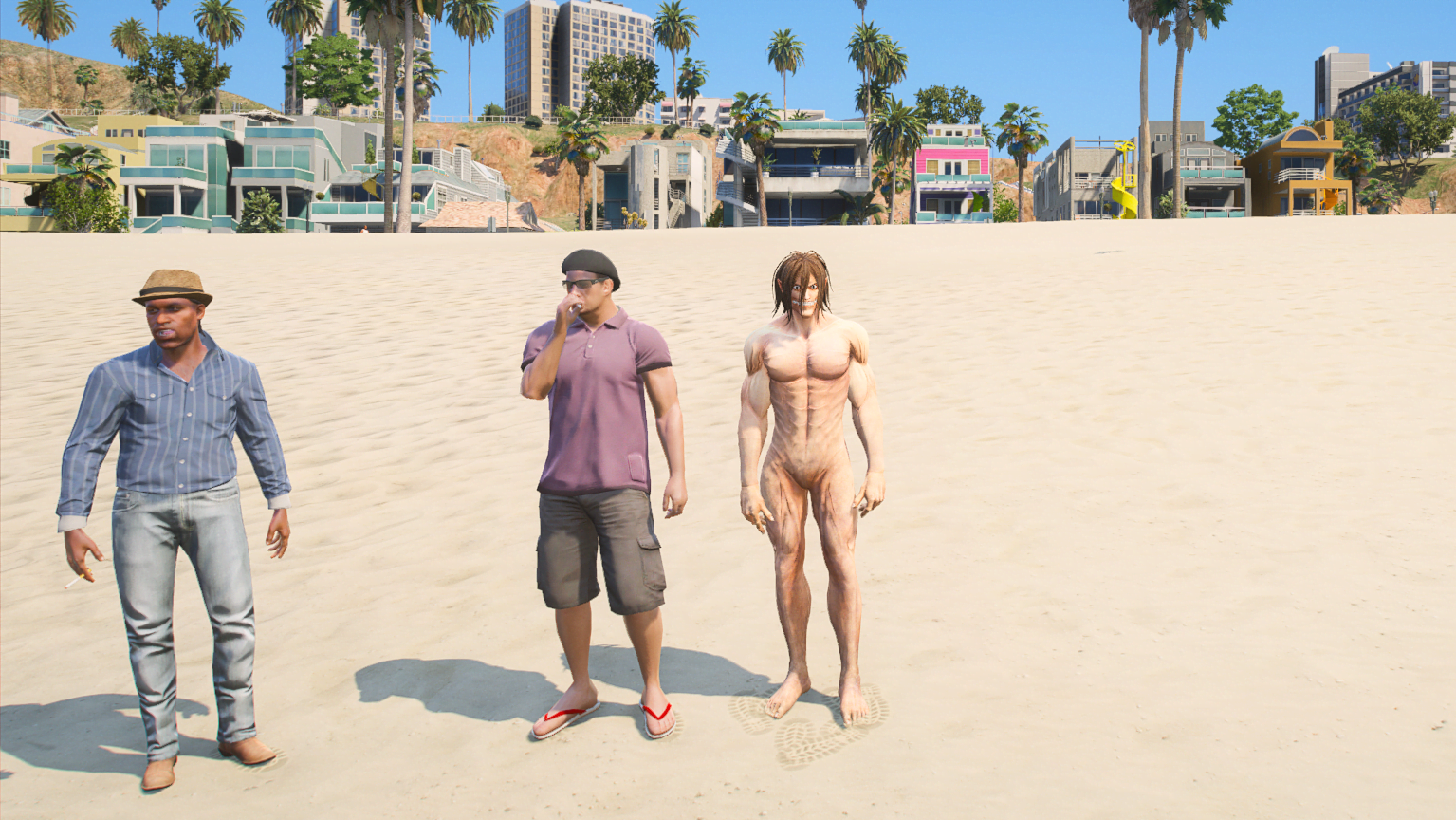 GTA 5 Mods Eren Titan Small