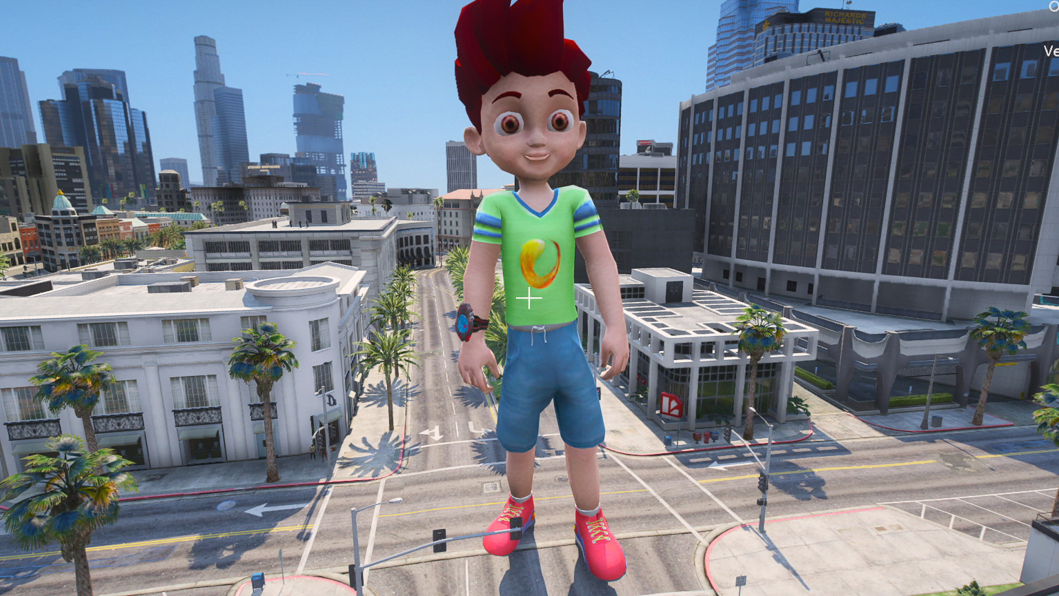 GTA 5 Mods Kicko Giant Ped