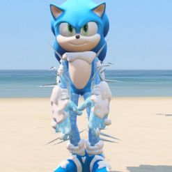 GTA 5 Mods Ice Sonic