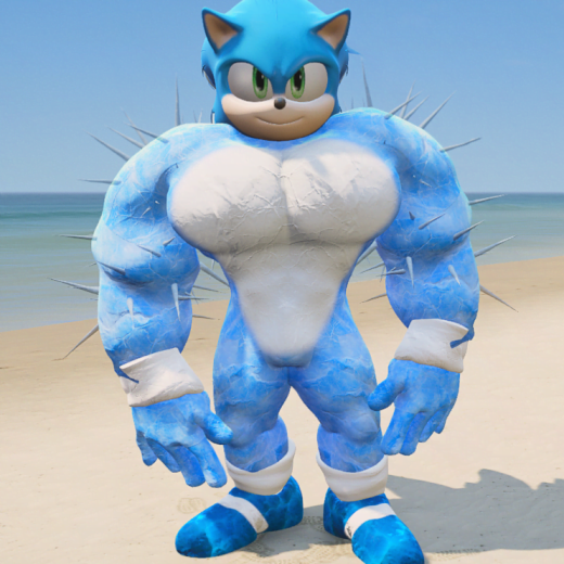 GTA 5 Mods Ice Sonic