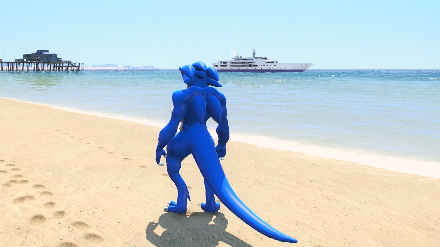 GTA 5 Mods T-Rex Sonic