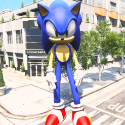 GTA 5 Mods Sonic Big Addon Ped