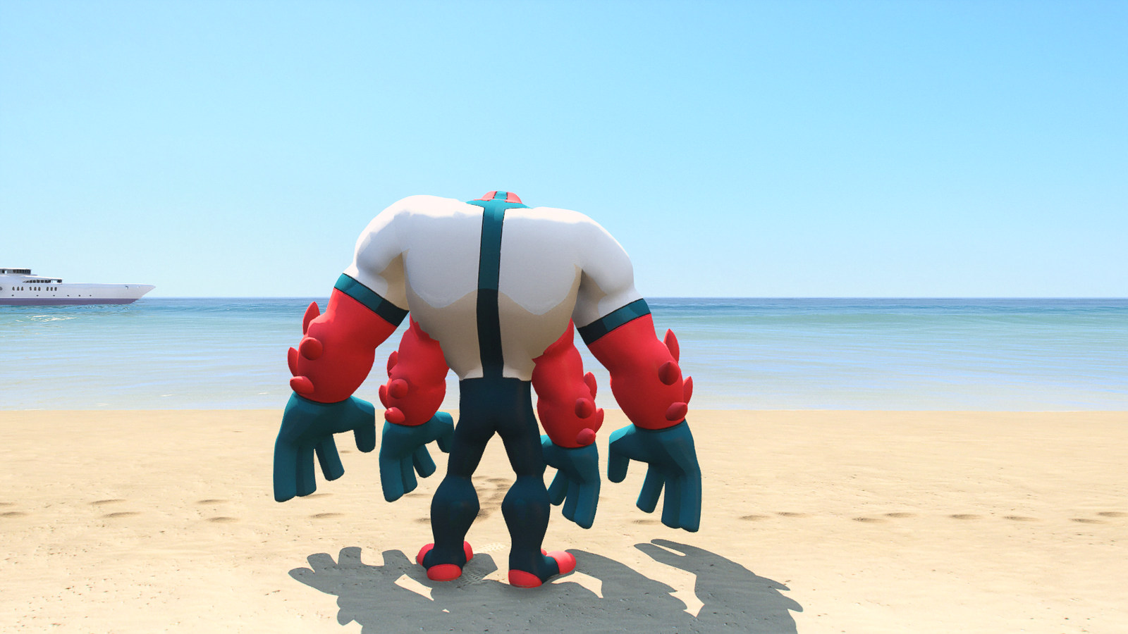 GTA 5 Mods Ben 10 Four Arms Addon Ped