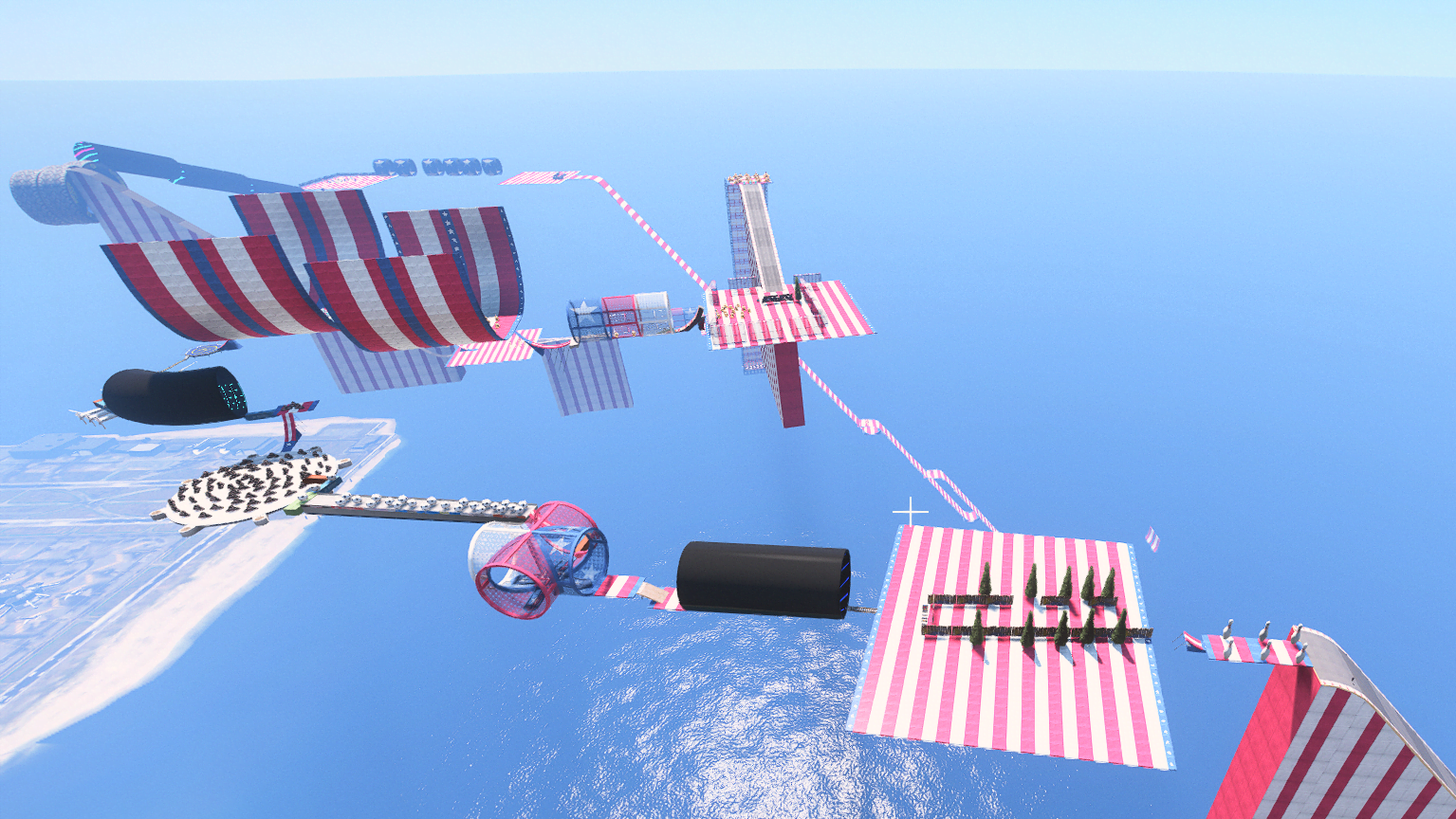 GTA 5 Mods Parkour Stunts Ramp Map Addonprop