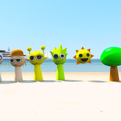 GTA 5 Mods Sprunki 8 Character Pack