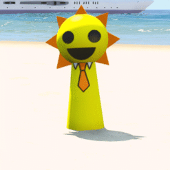 GTA 5 Mods Mr. Sunny Sprunki Addon Ped