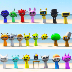 GTA 5 Mods Sprunki 22 Character Pack