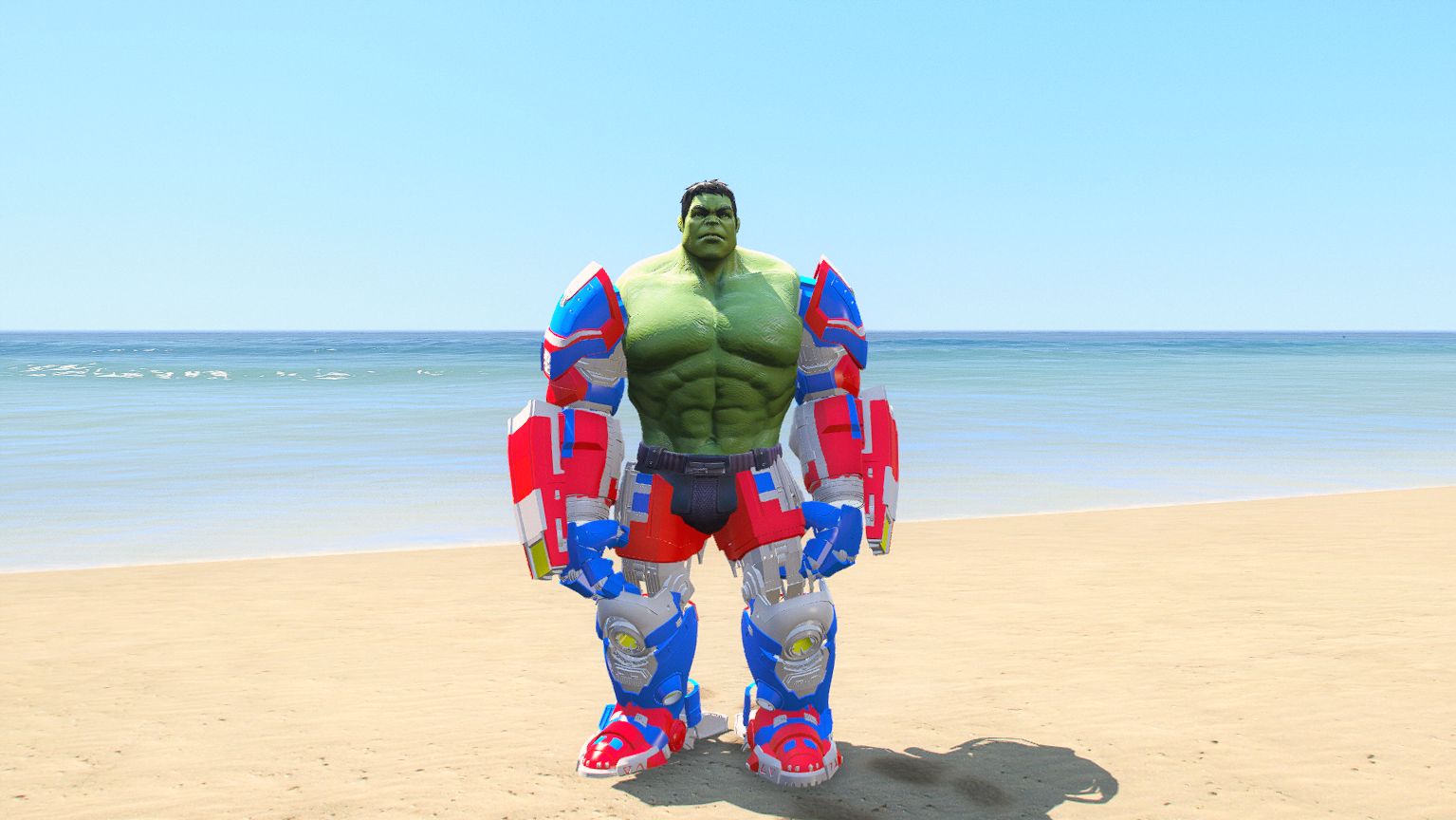 GTA 5 Mods Hulk Transformer