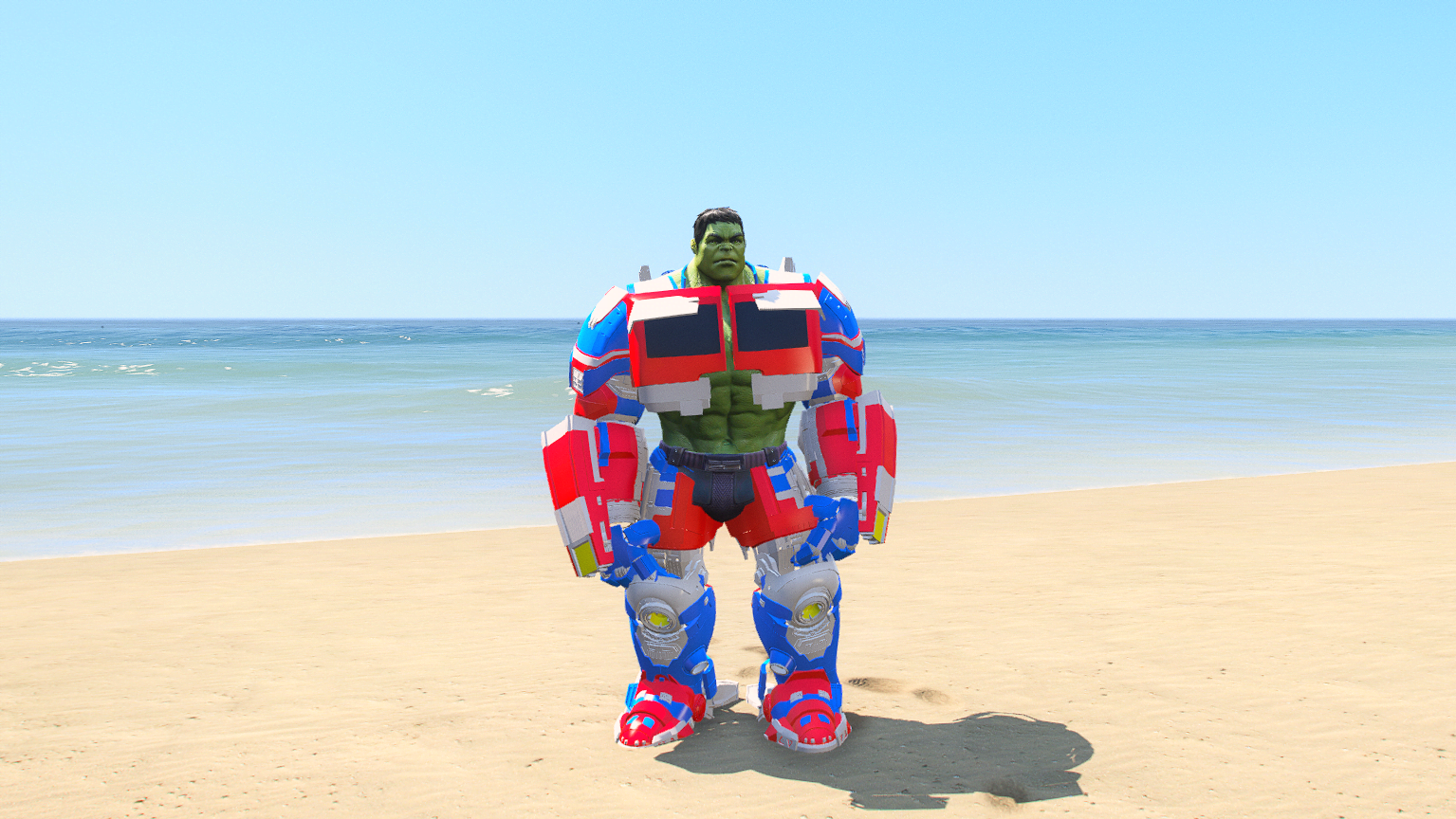 GTA 5 Mods Hulk Transformer
