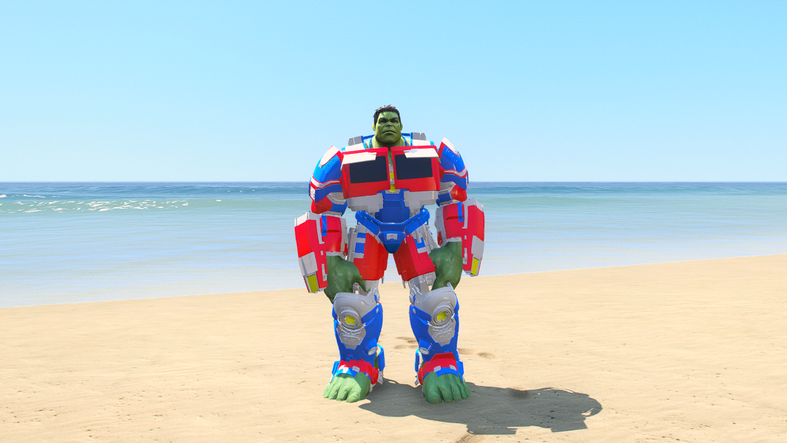GTA 5 Mods Hulk Transformer