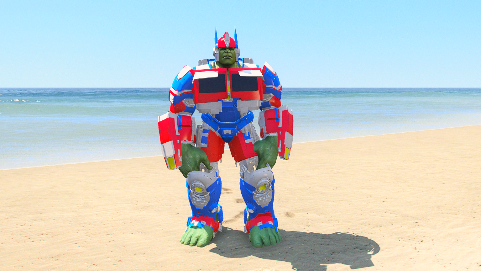 GTA 5 Mods Hulk Transformer